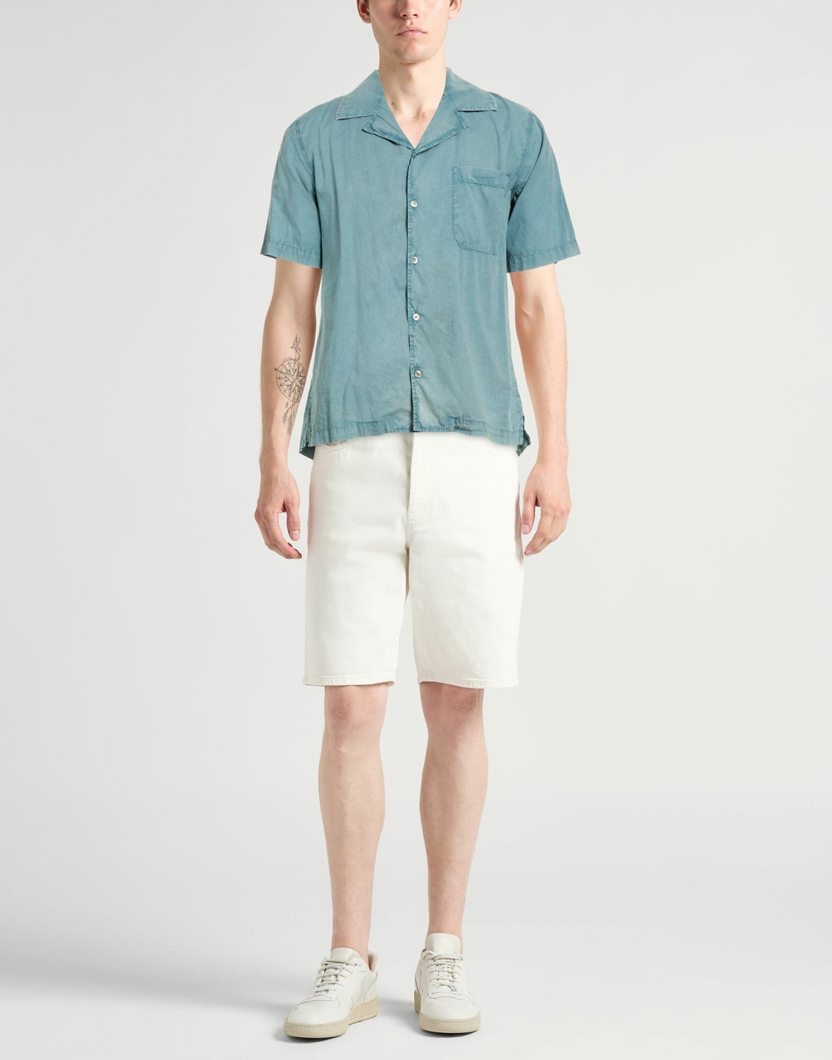 Crossley Mens Shirt Pastel in Blue