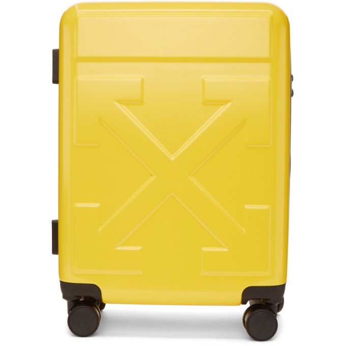 Photo: Off-White Yellow Arrows Suitcase