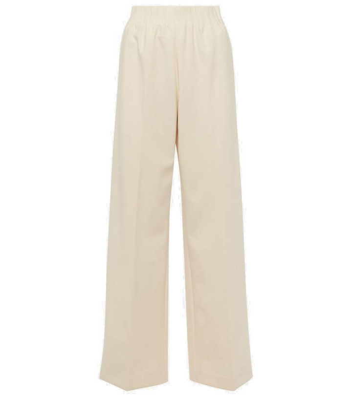 Photo: Fforme Maud wool-blend wide-leg pants