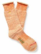 Anonymous ism - GOHEMP Embroidered Ribbed-Knit Socks