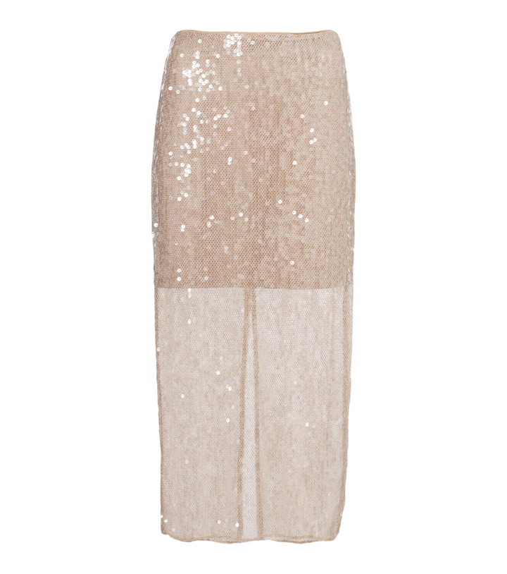 Photo: Veronica Beard Allora sequined midi skirt