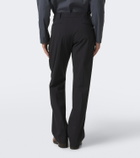Miu Miu Cotton-blend poplin straight pants