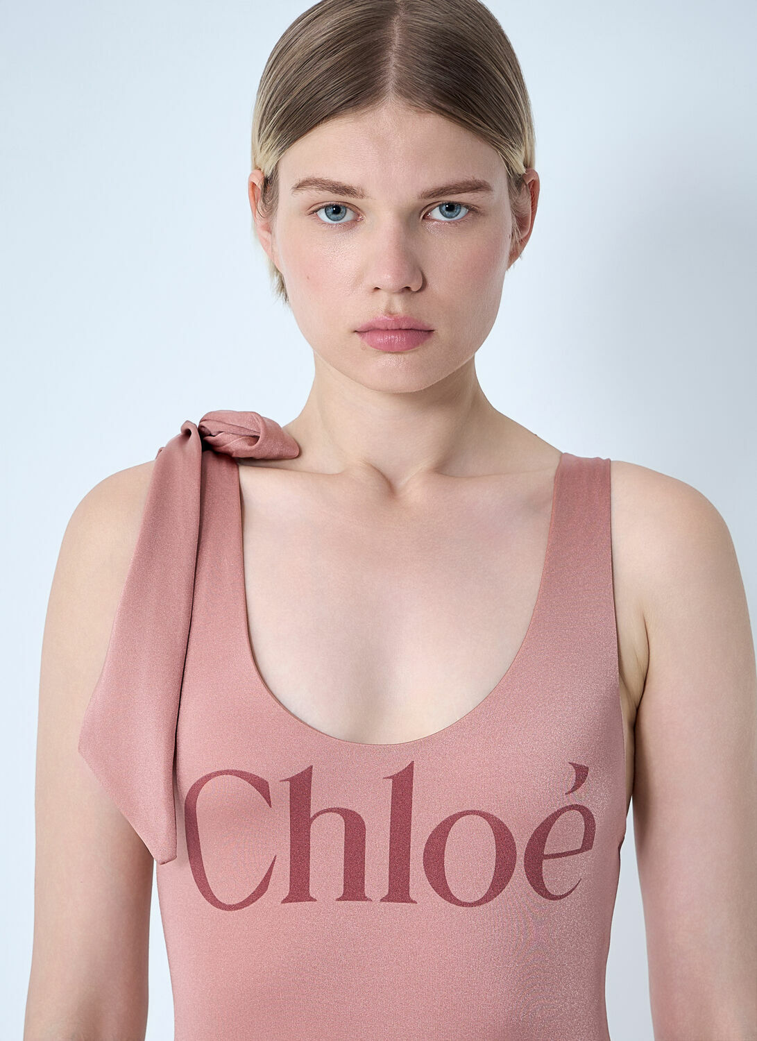 Chloé Logo Motif Swimsuit