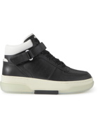 AMIRI - Stadium Leather High-Top Sneakers - Black