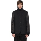 Ann Demeulemeester Reversible Black Algernon Jacket