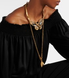 Chloé Faux pearl-embellished chain necklace