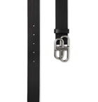 Balenciaga - 3.5cm Leather Belt - Black