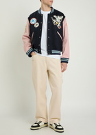 Kenzo Cargo Monkey Straight-leg Jeans White