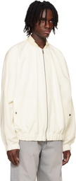 System Off-White Shirring Bomber Jacket