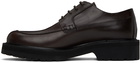 Dries Van Noten Brown Moc Toe Derbys