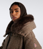 Moncler Grenoble Wool and cashmere balaclava