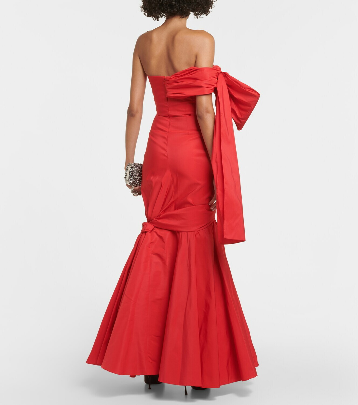 【Alexander McQueen】★bow-detail maxi slip dress Alexander McQueen bow-detail Maxi Slip Dress | Pink | FARFETCH