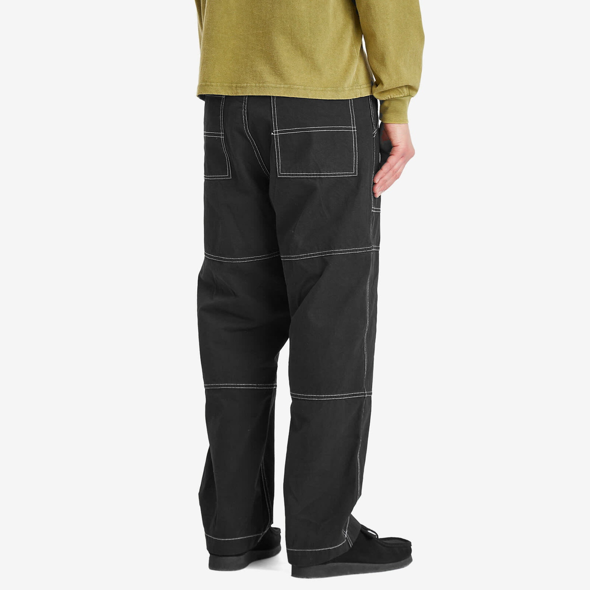 Heresy Men's Stout Trousers in Black