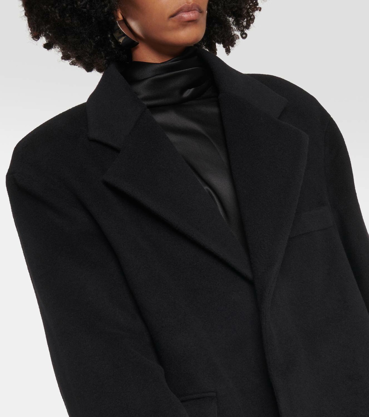 Saint Laurent Oversized wool coat Saint Laurent