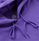 Carhartt WIP - Motown Records Logo-Print Fleece-Back Cotton-Blend Jersey Hoodie - Purple
