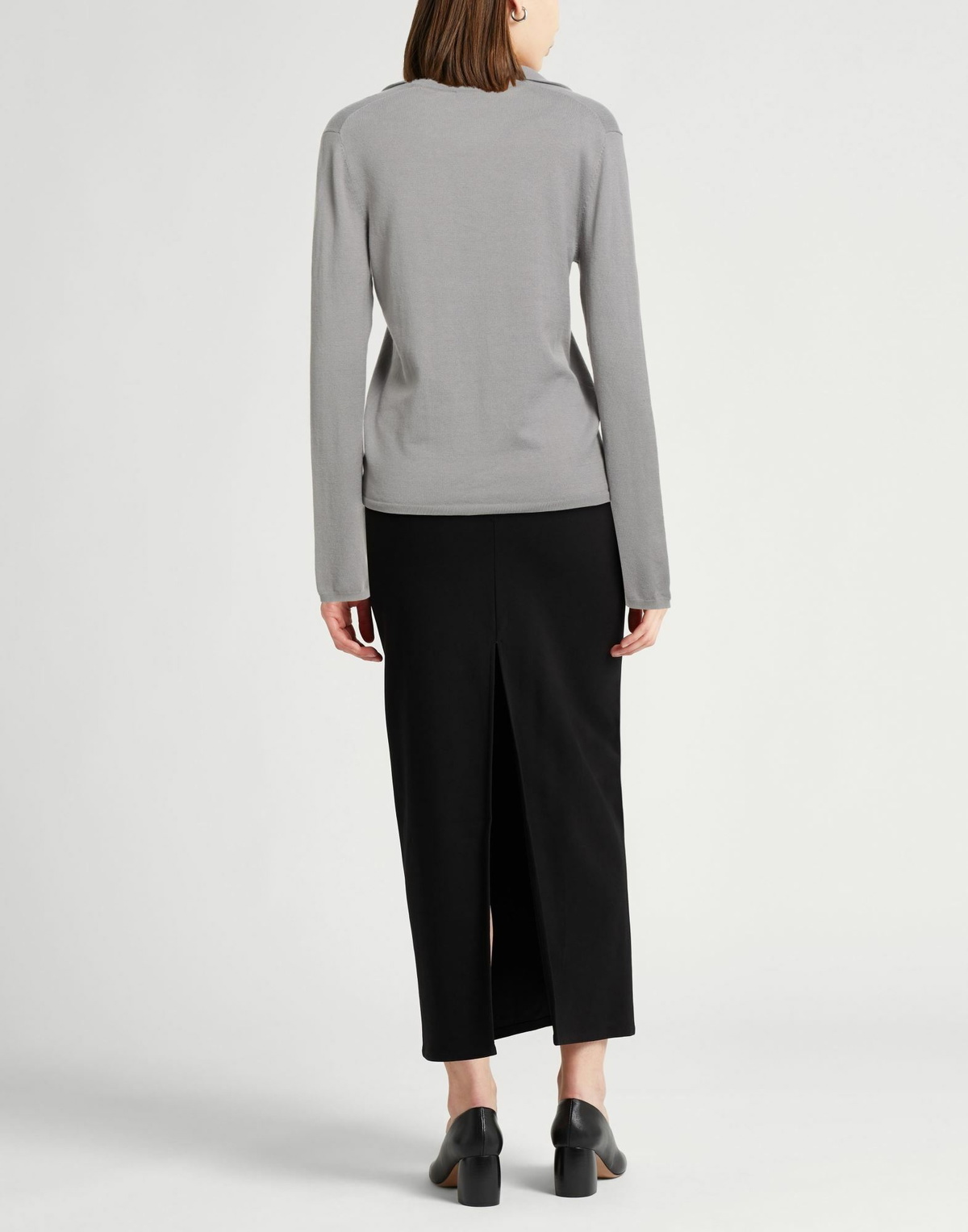 Majestic Filatures Womens Cardigan in Grey