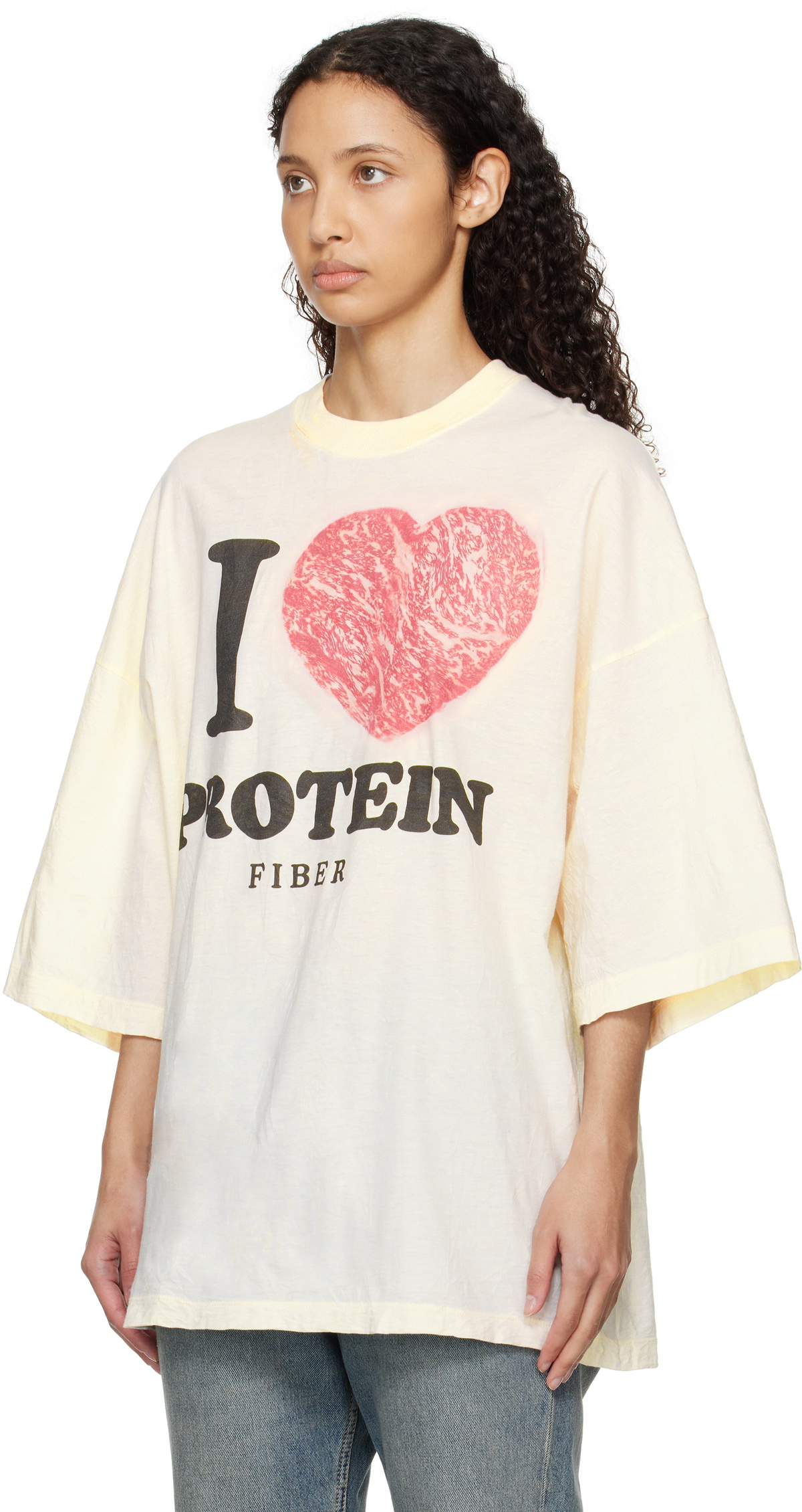 doublet Off-White Steak Compression T-shirt Doublet