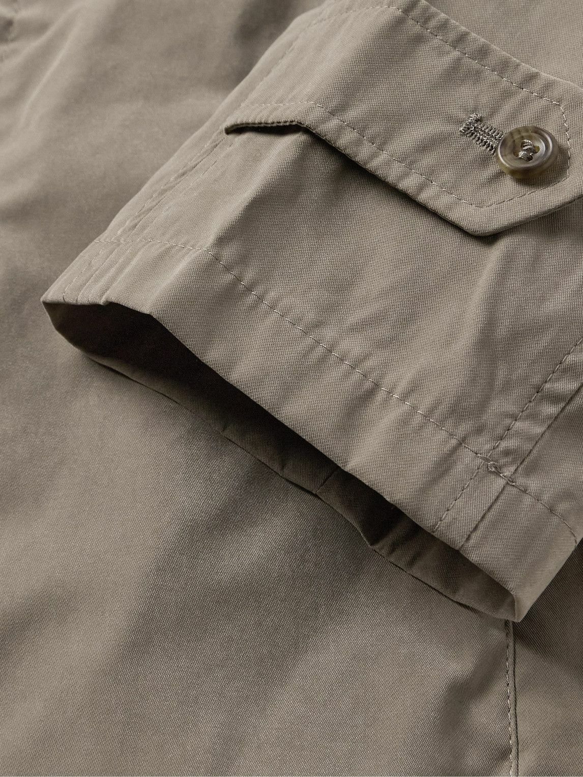 Anderson & Sheppard - Packable Microfibre Trench Coat - Neutrals