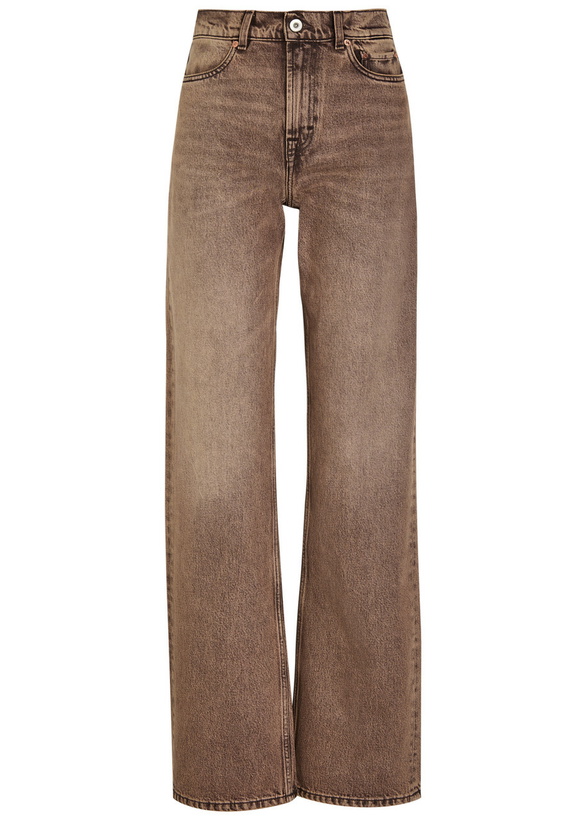 Photo: Our Legacy Wata Cut Straight-leg Denim Jeans Brown
