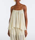 De La Vali Agapito georgette top