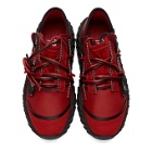 Giuseppe Zanotti Red Ulan Urchin Sneakers