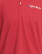 Dsquared2 Mens Polo shirt in Red