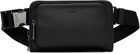 BOSS Black Leather Fanny Pack