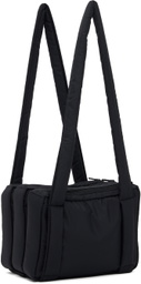 AMOMENTO Black Padded 3 Layer Bag