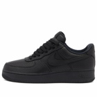 Nike Men's Air Force 1 Sp in Black/Black/Game Royal