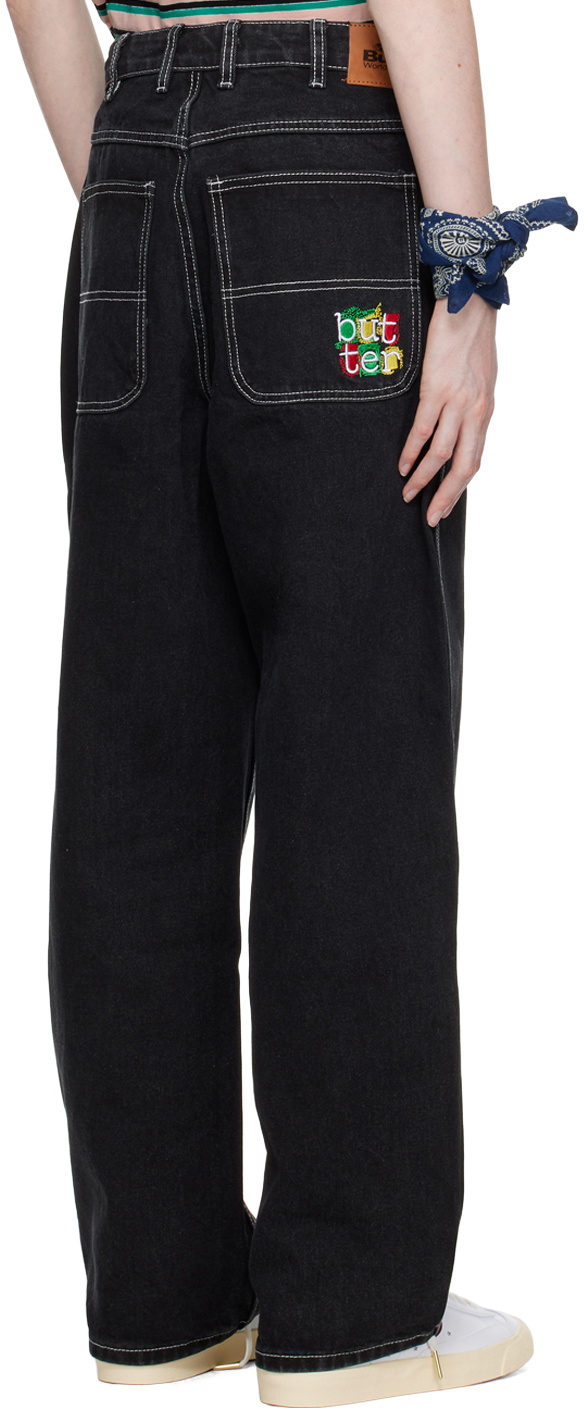 Butter Goods Black Scribble Jeans