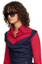 Vivienne Westwood Black Atlanta Sunglasses