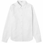 Loewe Men's Anagram Pocket Shirt in White