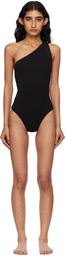 Haight Black Crepe Luisa Swimsuit