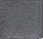Thom Browne Gray RWB Stripe Billfold Wallet