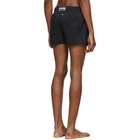 Vilebrequin Black Solid Man Swim Shorts