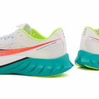 Saucony Men's Endorphin Pro 4 Sneaker in White/Mutant