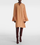 Chloé Silk crêpe de chine minidress