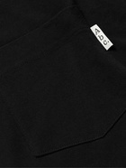 Abc. 123. - Webbing-Trimmed Cotton-Jersey T-Shirt - Black