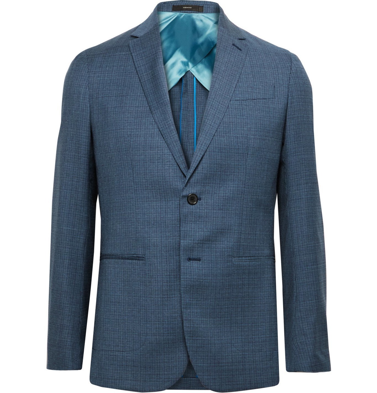 PAUL SMITH Kensington Slim-Fit Micro-Checked Wool Suit Jacket