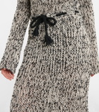 Moncler Genius - 2 Moncler 1952 belted wool-blend skirt