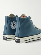 Converse - Chuck 70 Canvas High-Top Sneakers - Blue