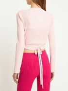 LIVE THE PROCESS Malia Crop Wrap Top