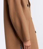 'S Max Mara Double-breasted virgin wool coat