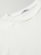 BODE - Embellished Logo-Embroidered Cotton-Jersey T-Shirt - White