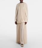 Calvin Klein Collection Angelina draped gown
