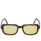 Oscar Deen Nelson Sunglasses in Ember/Yellow 