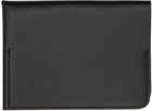 Jil Sander Black Folded Card Holder