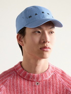 Marni - Logo-Embroidered Denim Baseball Cap - Blue