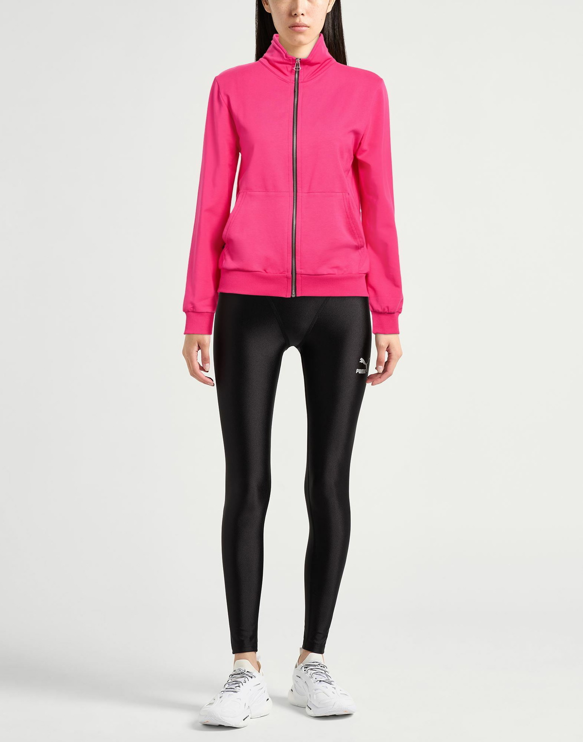 Shoe Womens Sweatshirt Fuchsia