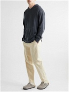 James Perse - Supima Cotton-Jersey Hoodie - Blue